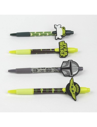 Pack 4 Canetas - Star Wars: The Mandalorian