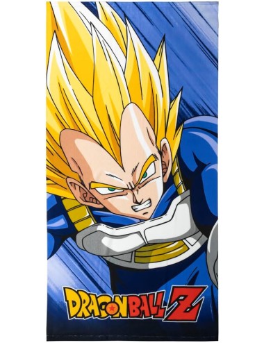 Toalha de Praia de Microfibra - Dragon Ball Z: Vegeta