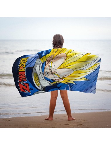 Toalha de Praia de Microfibra - Dragon Ball Z: Vegeta