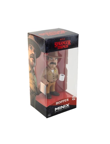 Minix - TV Series 104 - Figura PVC 12 cm - Stranger Things - Hopper