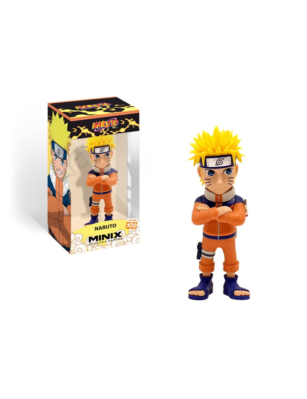Minix - Anime 100 - Figura PVC 12 cm - Naruto - Naruto Uzumaki