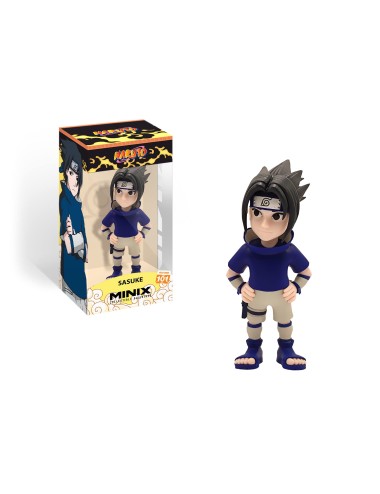 Minix - Anime 101 - Figura PVC 12 cm - Naruto - Sasuke Uchiwa