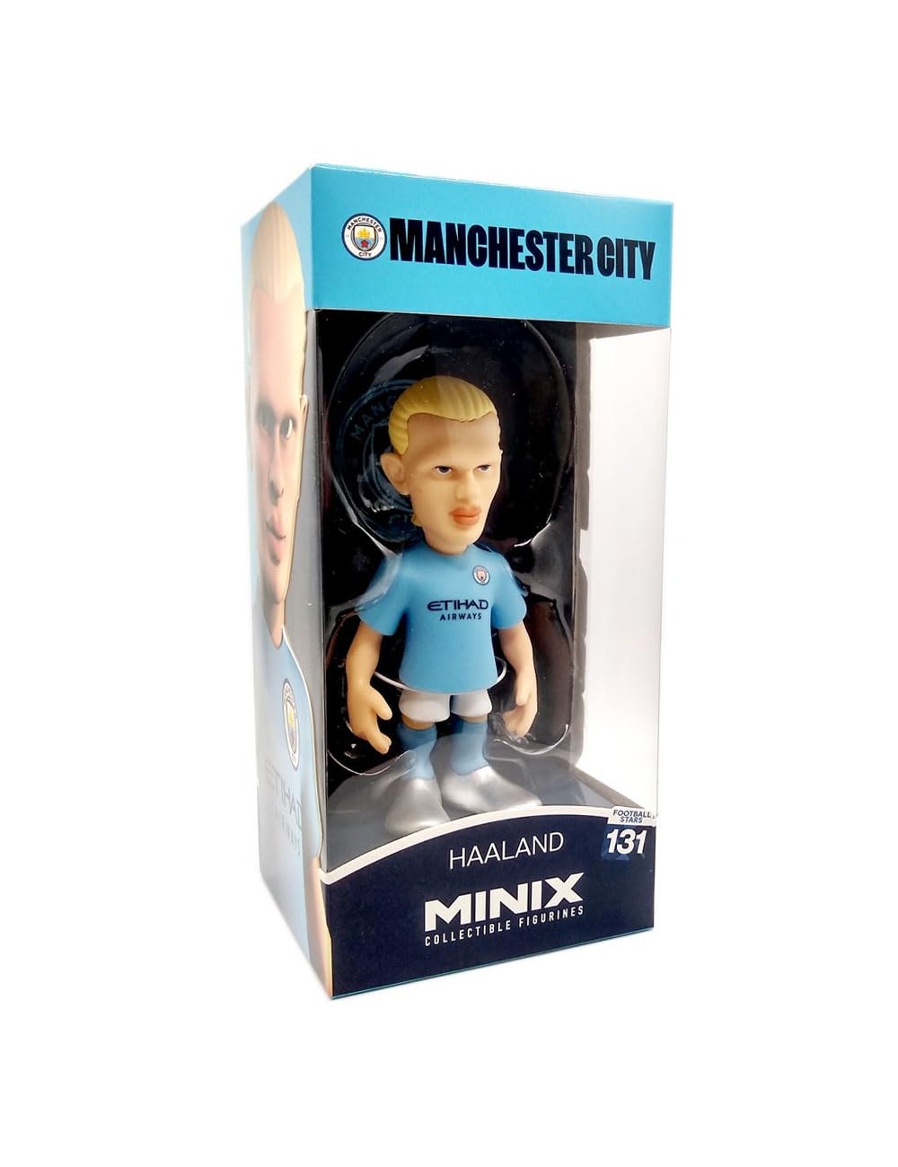 Minix - Football Stars 131 - Figura PVC 12 cm - Manchester City - Haaland 9