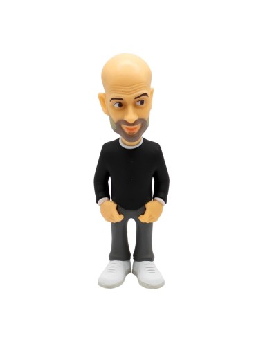 Minix - Football Stars 134 - Figura PVC 12 cm - Manchester City - Pep Guardiola