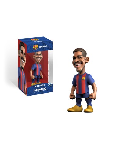 Minix - Football Stars 153 - Figura PVC 12 cm - FC Barcelone - Araujo 4