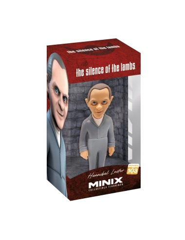 Minix - Movies 103 - Figura PVC 12 cm - Le Silence des Agneaux - Hannibal Lecter