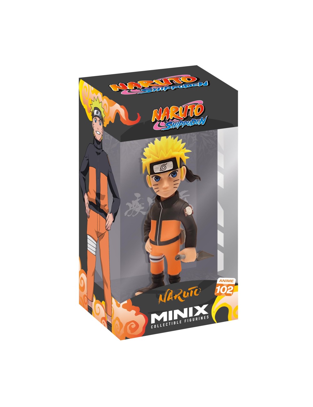 Minix - Anime 102 - Figura PVC 12 cm - Naruto Shippuden - Naruto Uzumaki