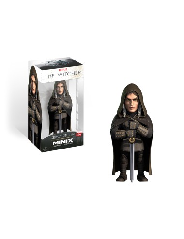 Minix - TV Series 124 - Figura PVC 12 cm - The Witcher - Geralt de Riv S3