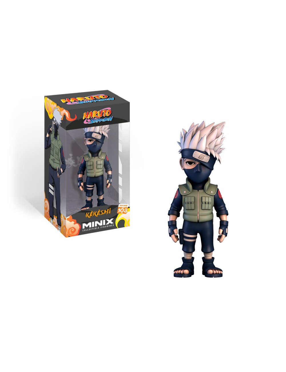 Minix - Anime 102 - Figura PVC 12 cm - Naruto Shippuden - Kakashi Hatake