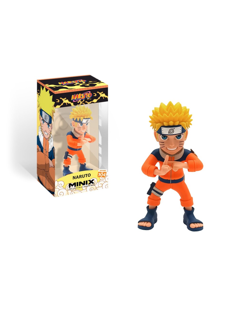 Minix - Anime 104 - Figura PVC 12 cm - Naruto - Naruto Uzumaki Multi-clonage