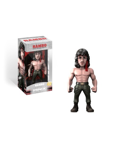 Minix - Movie 109 - Figura PVC 12 cm - Rambo - Rambo avec Bandana