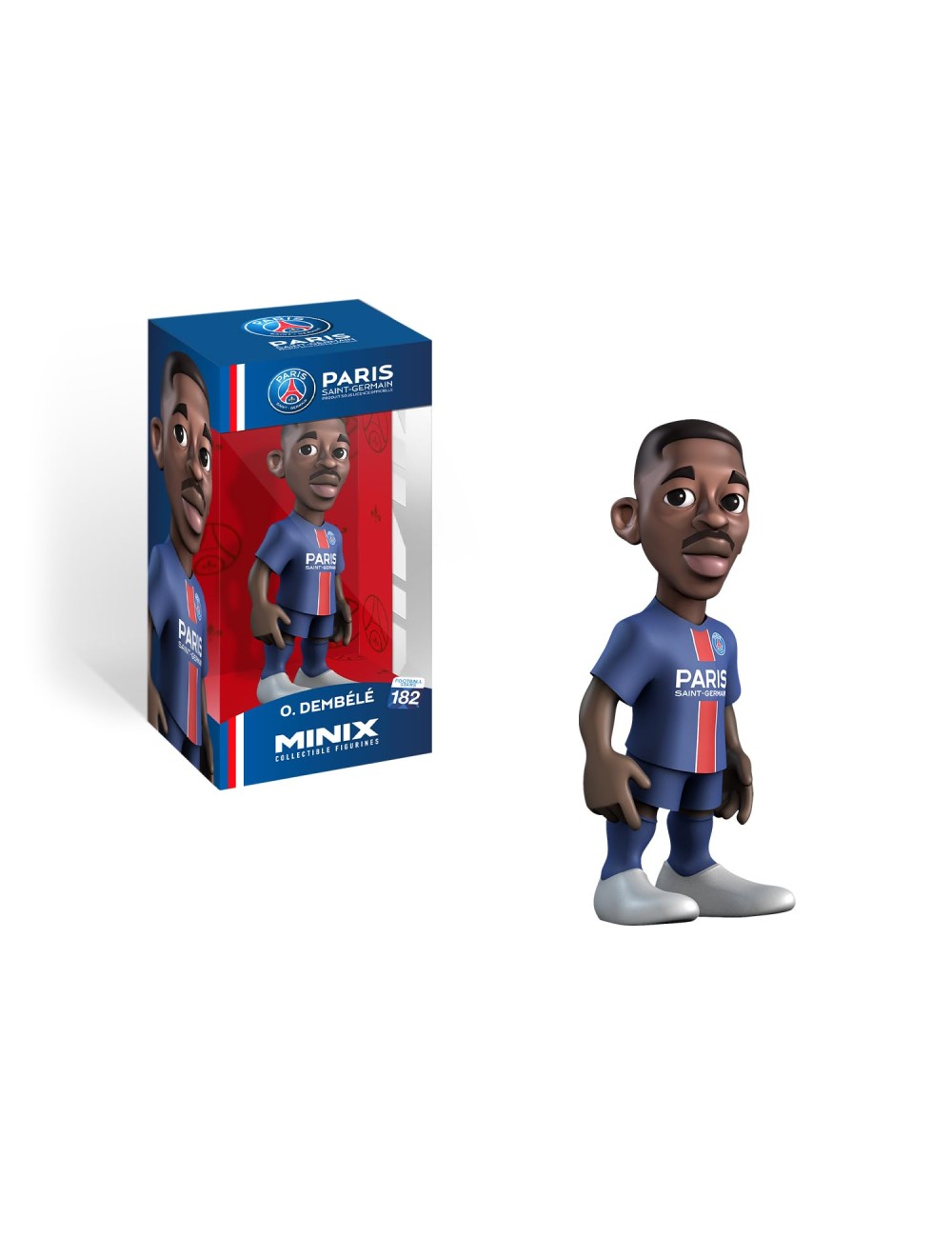 Minix - Football Stars 182 - Figura PVC 12 cm - PSG Dembele 10