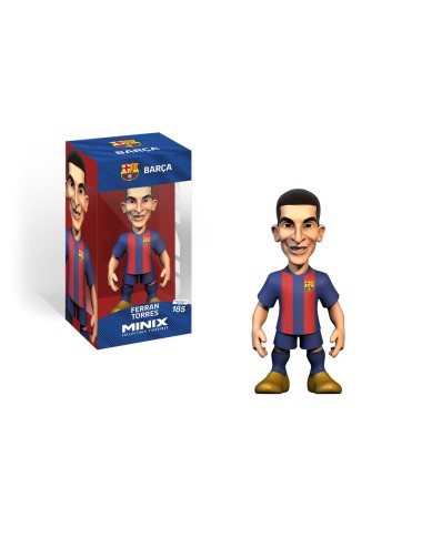 Minix - Football Stars 185 - Figura PVC 12 cm - FC Barcelone Ferran Torres 11 (W6)