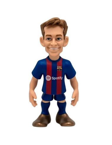 Minix - Football Stars 188 - Figura PVC 12 cm - FC Barcelone - Frenkie De Jong 21 (W9-2)