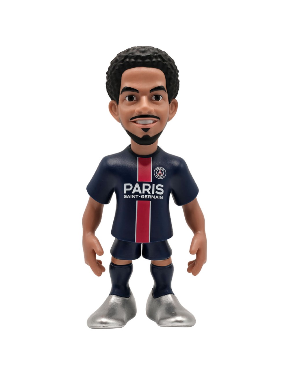 Minix - Football Stars 195 - Figura PVC 12 cm - PSG - Warren Zaire - Emery 33 (W9-2)