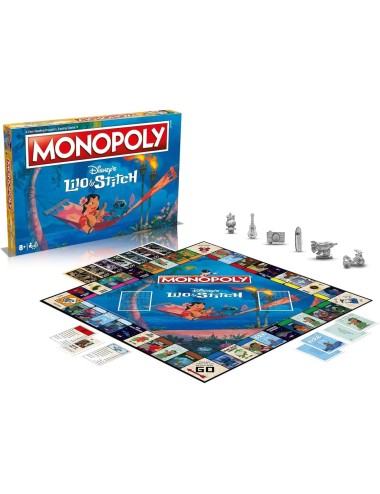 Jogo de Tabuleiro Monopoly: Disney Lilo & Stitch