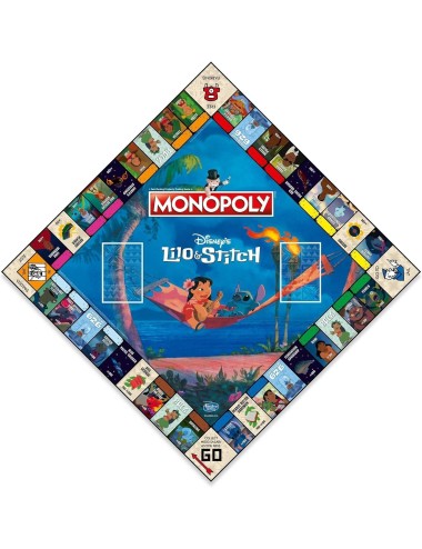 Jogo de Tabuleiro Monopoly: Disney Lilo & Stitch