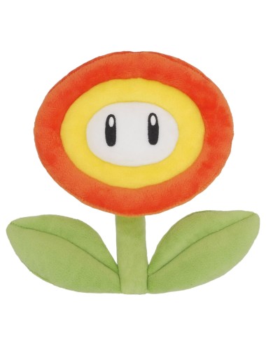 Nintendo Together+ - Peluche Super Mario - Fleur de feu 18 cm
