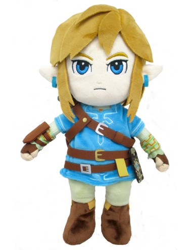 Nintendo Together+ - Peluche The Legend of Zelda : Breath of the Wild - Link 28 cm