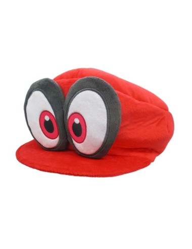 Nintendo Together+ - Peluche Mario Odyssey - Casquette Mario Plush 11cm