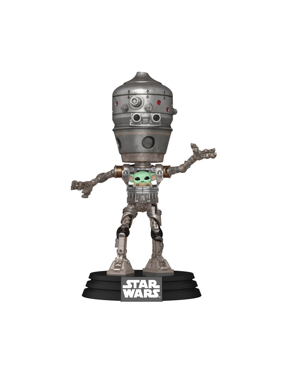 Figura Funko POP Deluxe: The Mandalorian S10– Grogu(IG-12)