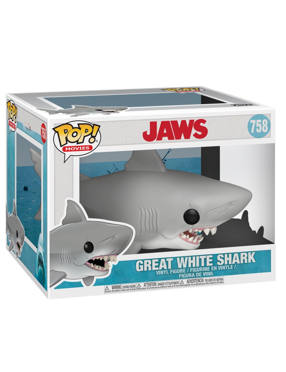 Figura Funko POP! Movies: Jaws - Great White Shark 758