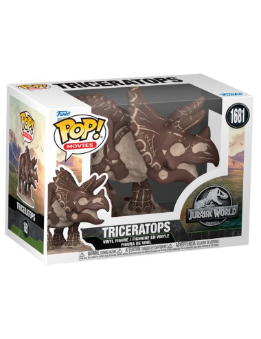 Figura Funko POP! Movies: Jurassic World - Triceratops 1681