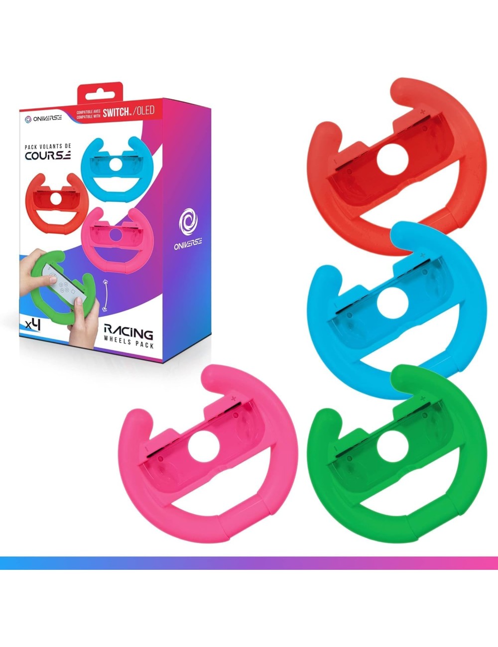 Pack 4 Racing Wheel Oniverse - Nintendo Switch