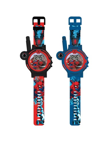 Reloj walkie talkie Spiderman Marvel