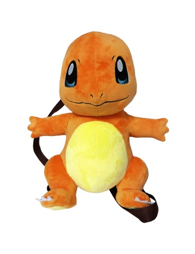 Mochila Peluche Charmander Pokemon 36cm