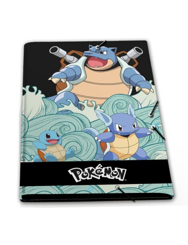 Carpeta A4 Squirtle Evolution Pokemon