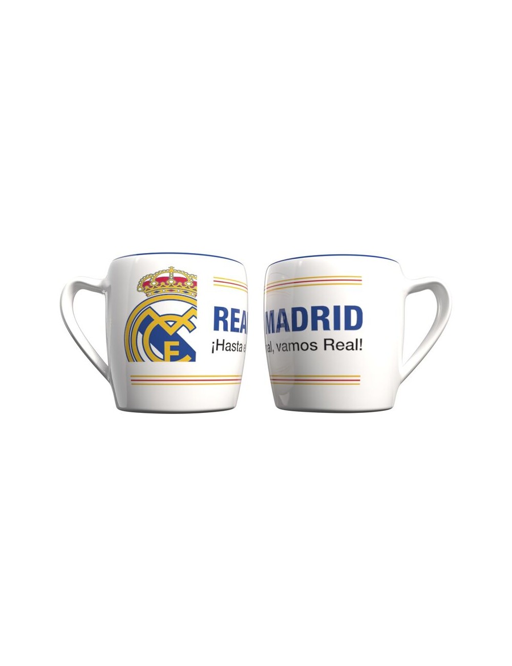 Taza bicolor Real Madrid 380ml