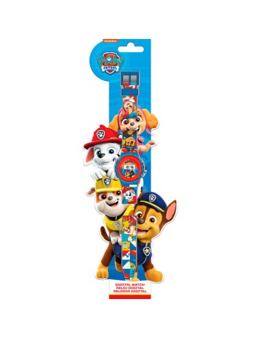 Reloj digital Patrulla Canina Paw Patrol