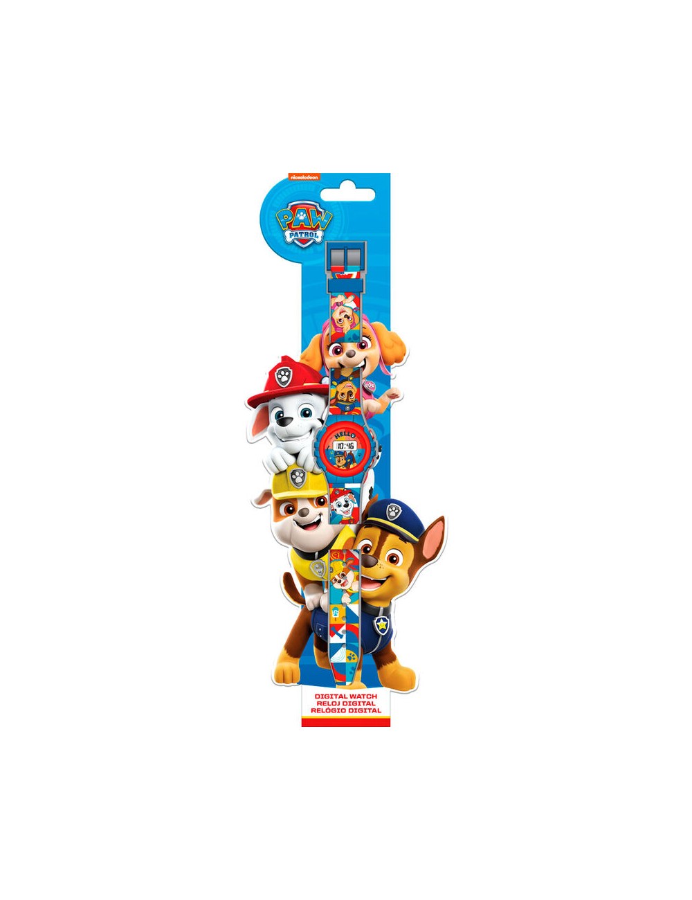 Reloj digital Patrulla Canina Paw Patrol
