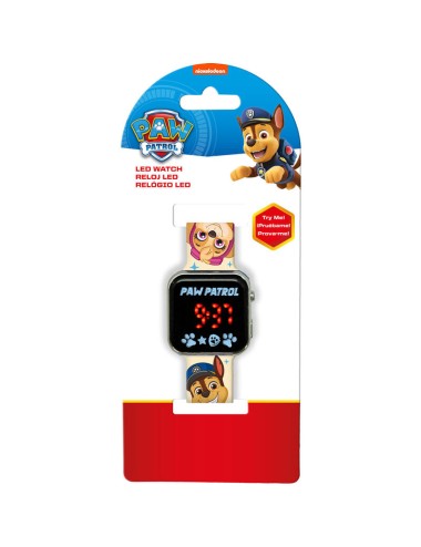 Reloj led Patrulla Canina Paw Patrol