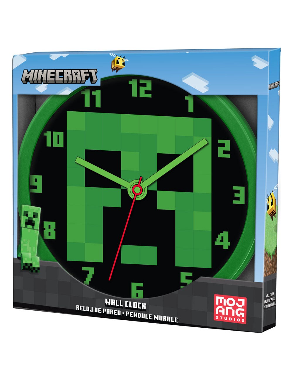Reloj pared Minecraft