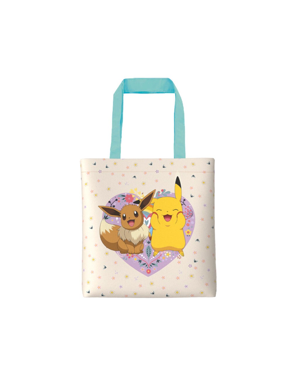 Bolsa shopping Flowers Pokemon 38cm