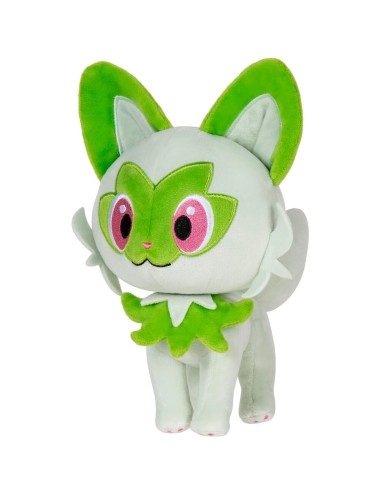 Peluche Sprigatito Pokemon 20cm