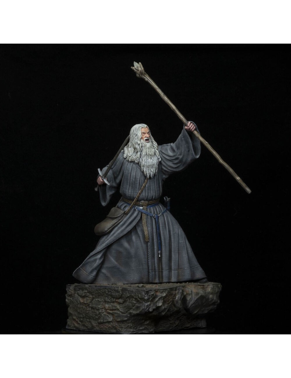 Figura Gandalf En Moria El Señor de los Anillos 18cm