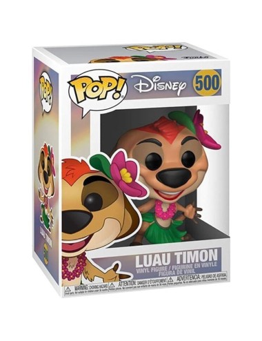 Figura POP Disney El Rey Leon Luau Timon
