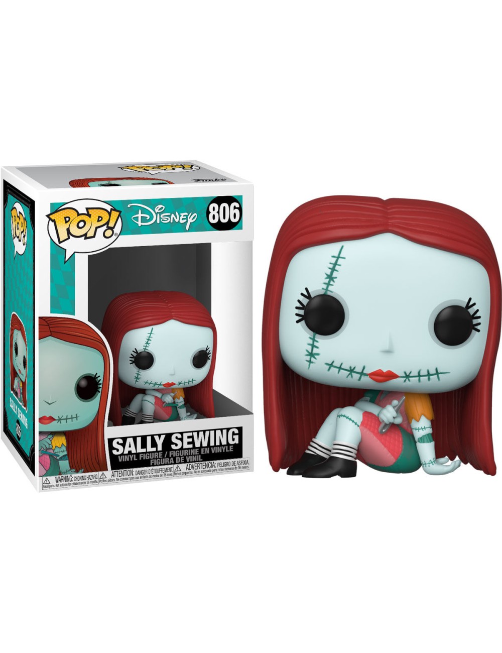 POP Disney Pesadilla Antes de Navidad Sally Sewing