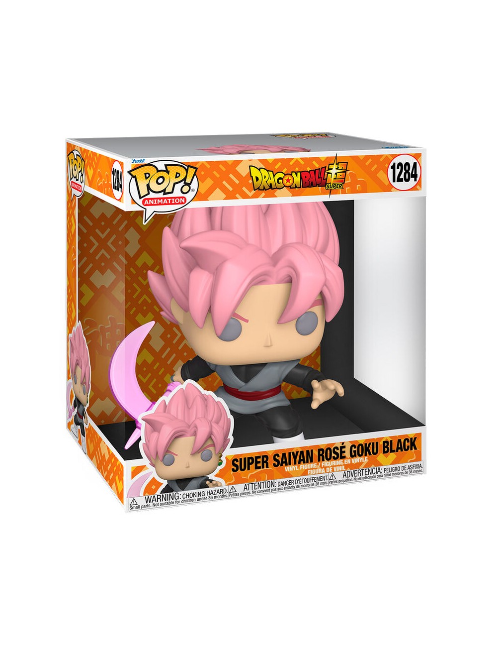 Figura POP Dragon Ball Super Super Saiyan Rose Goku Black 25cm