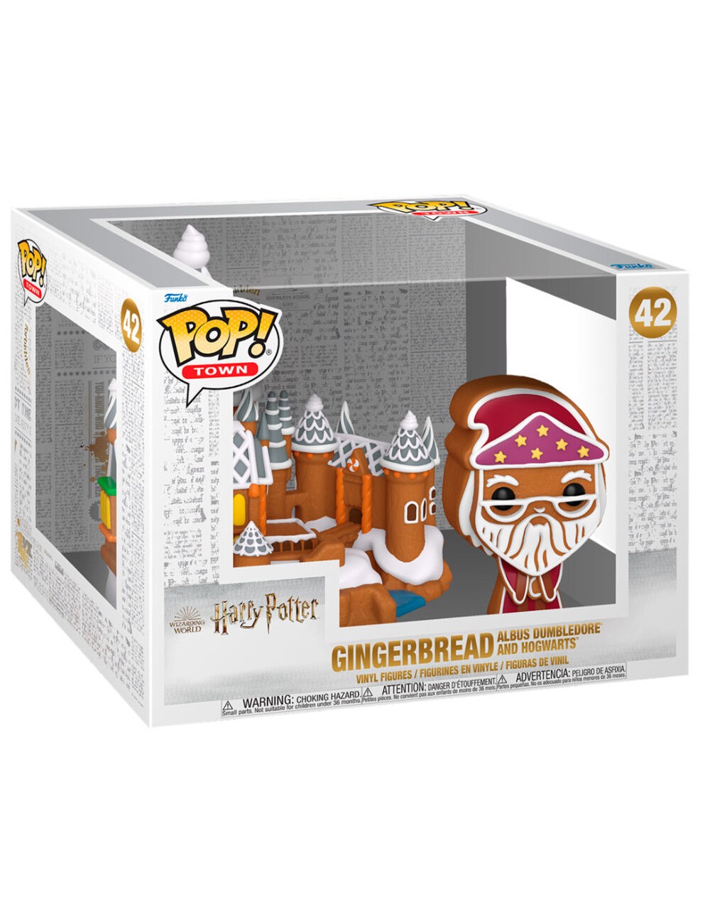 Figura POP Town Harry Potter Gingerbread Dumbledore &38 Hogwarts