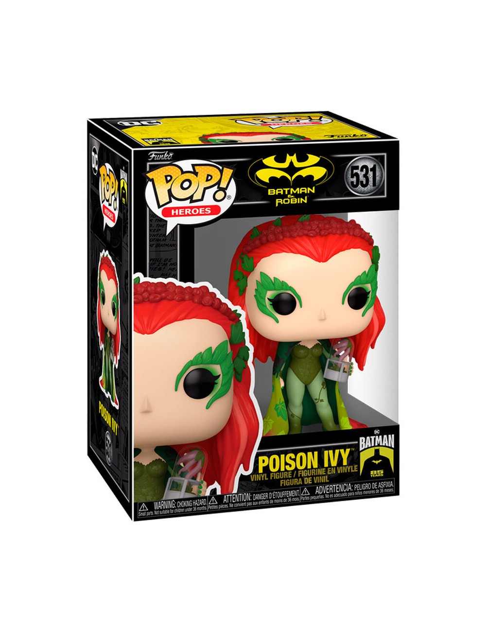 Figura POP DC Comics Batman y Robin Poison Ivy