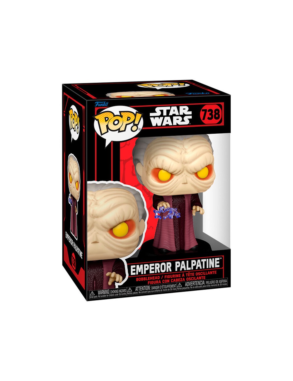 Figura POP Star Wars Emperor Palpatine