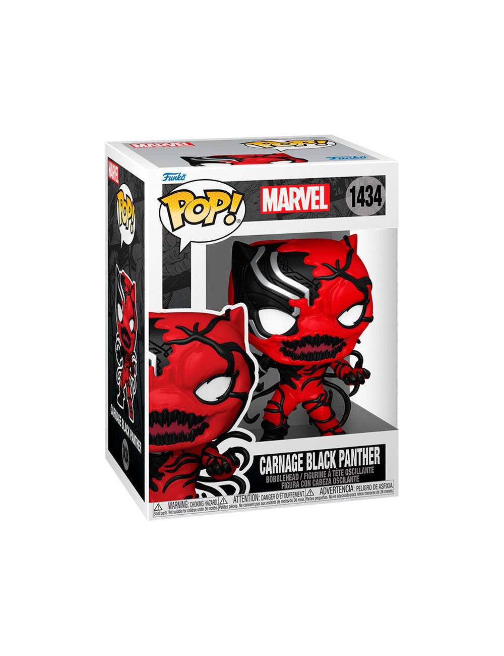 Figura POP Marvel Carnage Black Panther