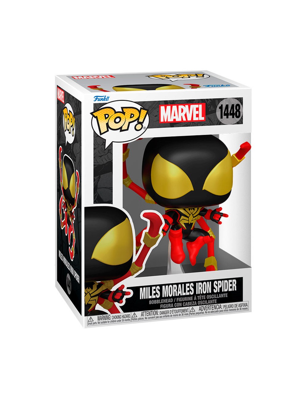 Figura POP Marvel Miles Morales Iron Spider