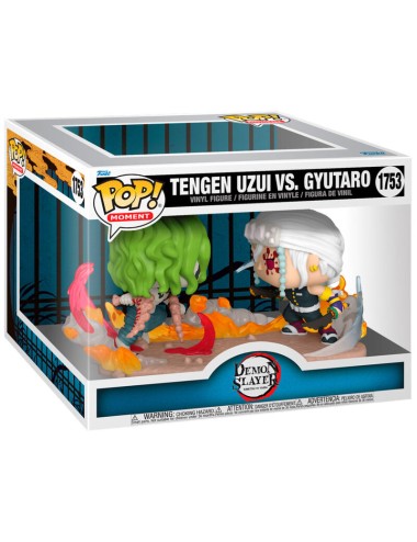 Figura POP Moment Demon Slayer Kimetsu no Yaiba Tengen VS Gyutaro