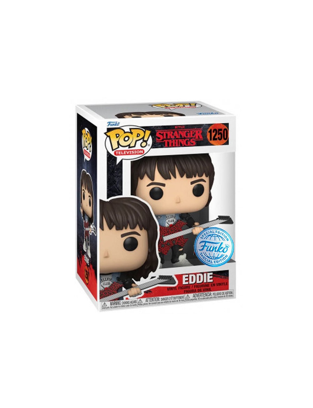 Figura POP Stranger Things Eddie Exclusive