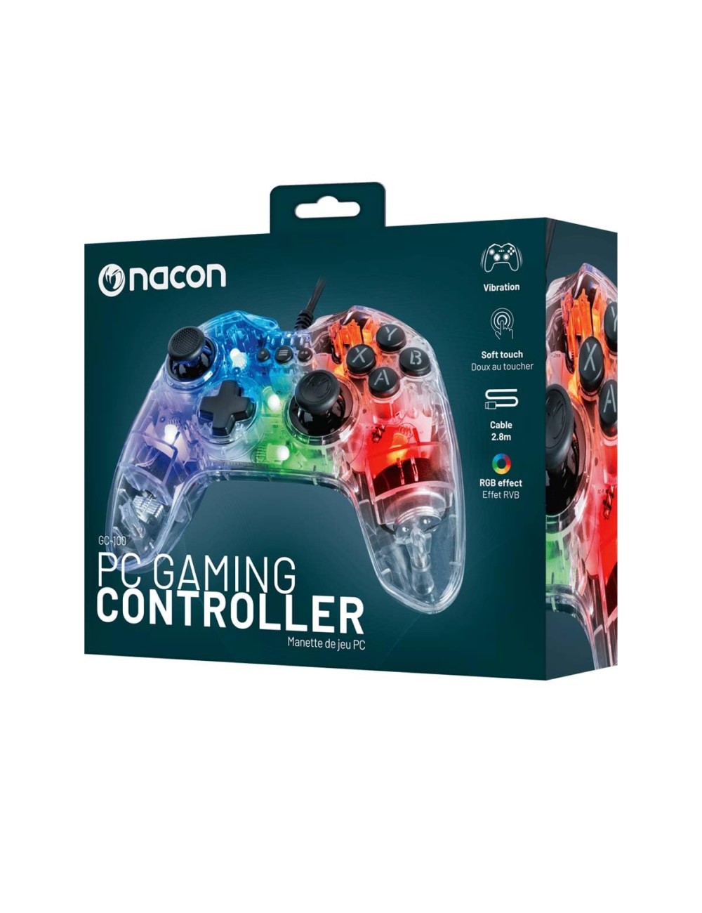 Gamepad Nacon GC-100 RGB